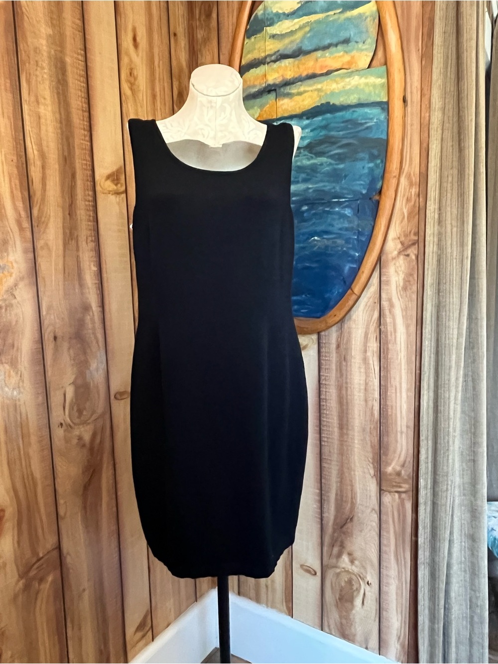 💋 St. John Black knit Dress